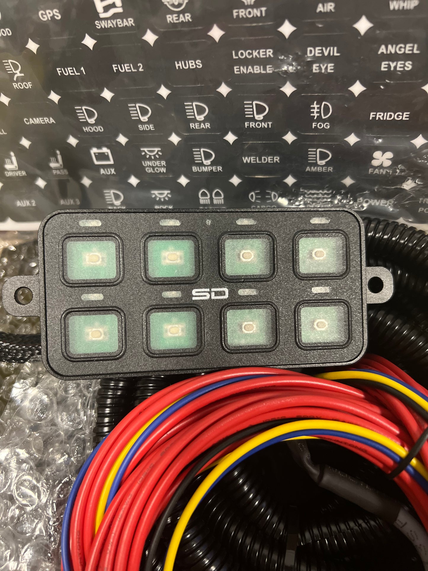 SD SWITCH PANEL