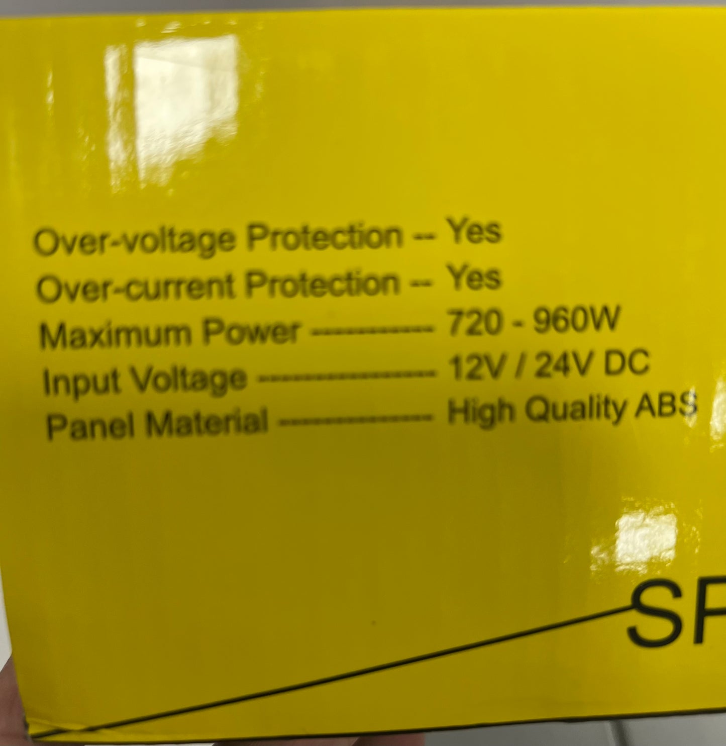 SD SWITCH PANEL