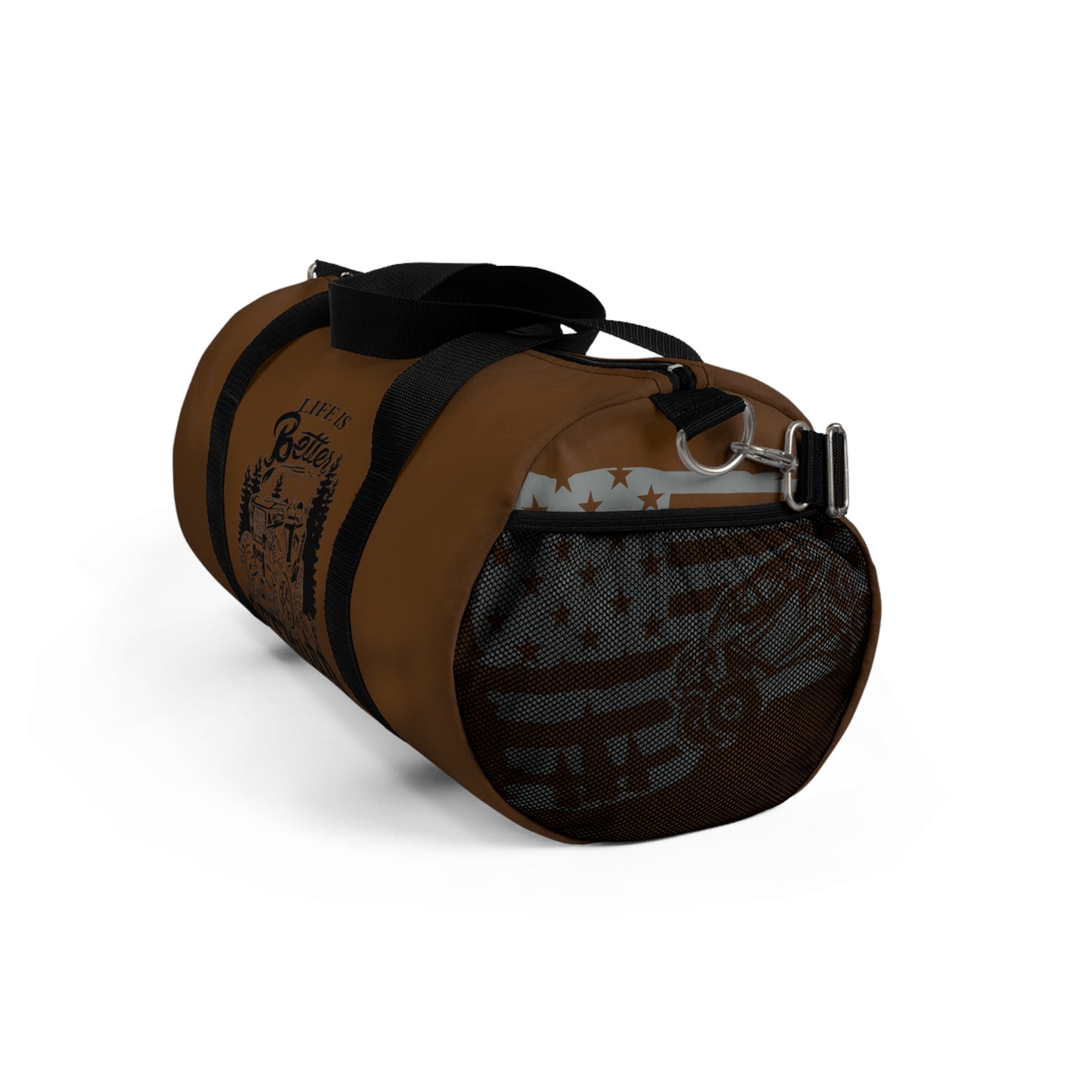 "LIFE IS BETTER OFF ROAD" Weekend Duffel Bag
