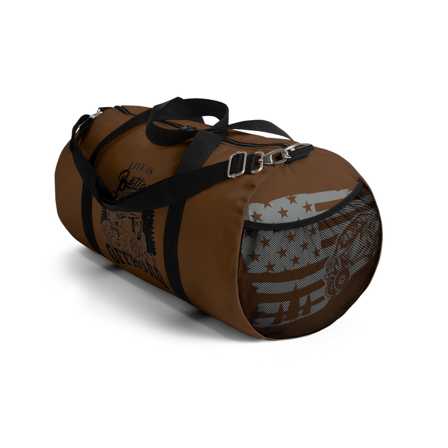 "LIFE IS BETTER OFF ROAD" Weekend Duffel Bag