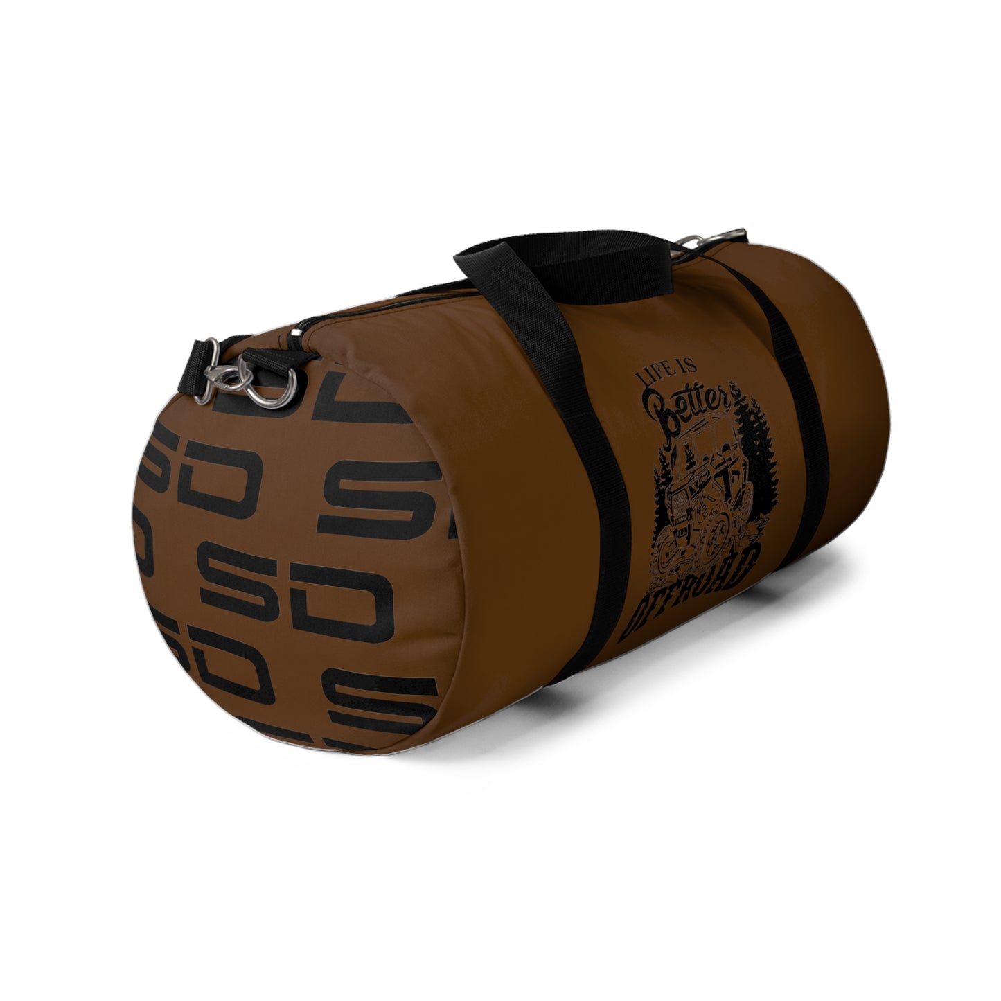 "LIFE IS BETTER OFF ROAD" Weekend Duffel Bag