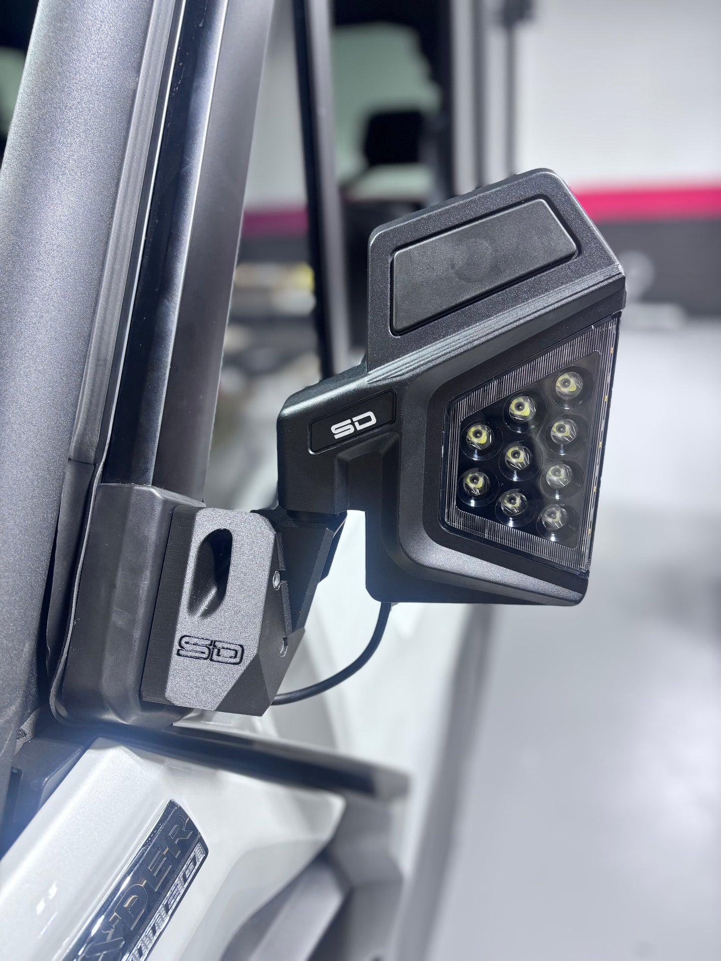 DH10/DH11 Canam Defender BRACKET (Set) For M16 Mirror