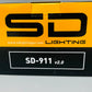 INTRODUCING!!!!! SD 911 V2 Lighted Mirror (Set) ALL ALUMINUM {HONDA & KAWASAKI}