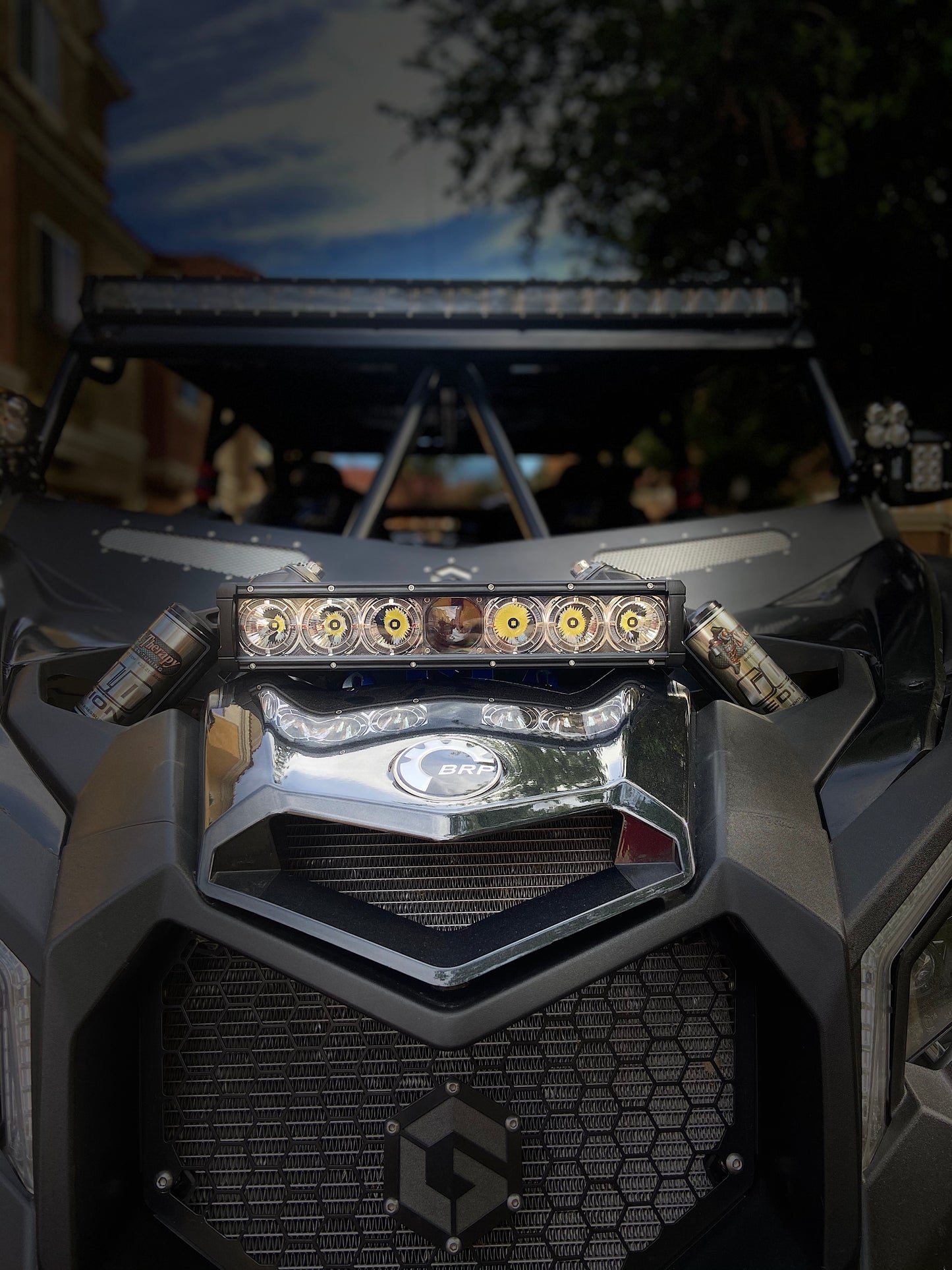 CS-L Single Row Lightbar w/DRL Laser