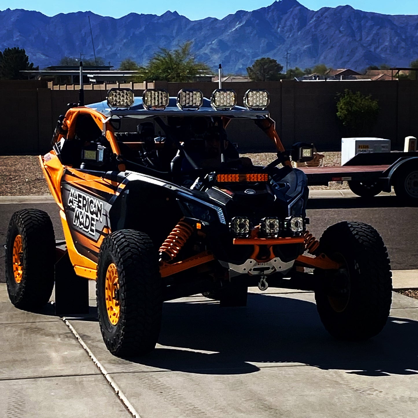 XRC/XMR Bumper with RG-5 Pod Lights {CAN-AM}
