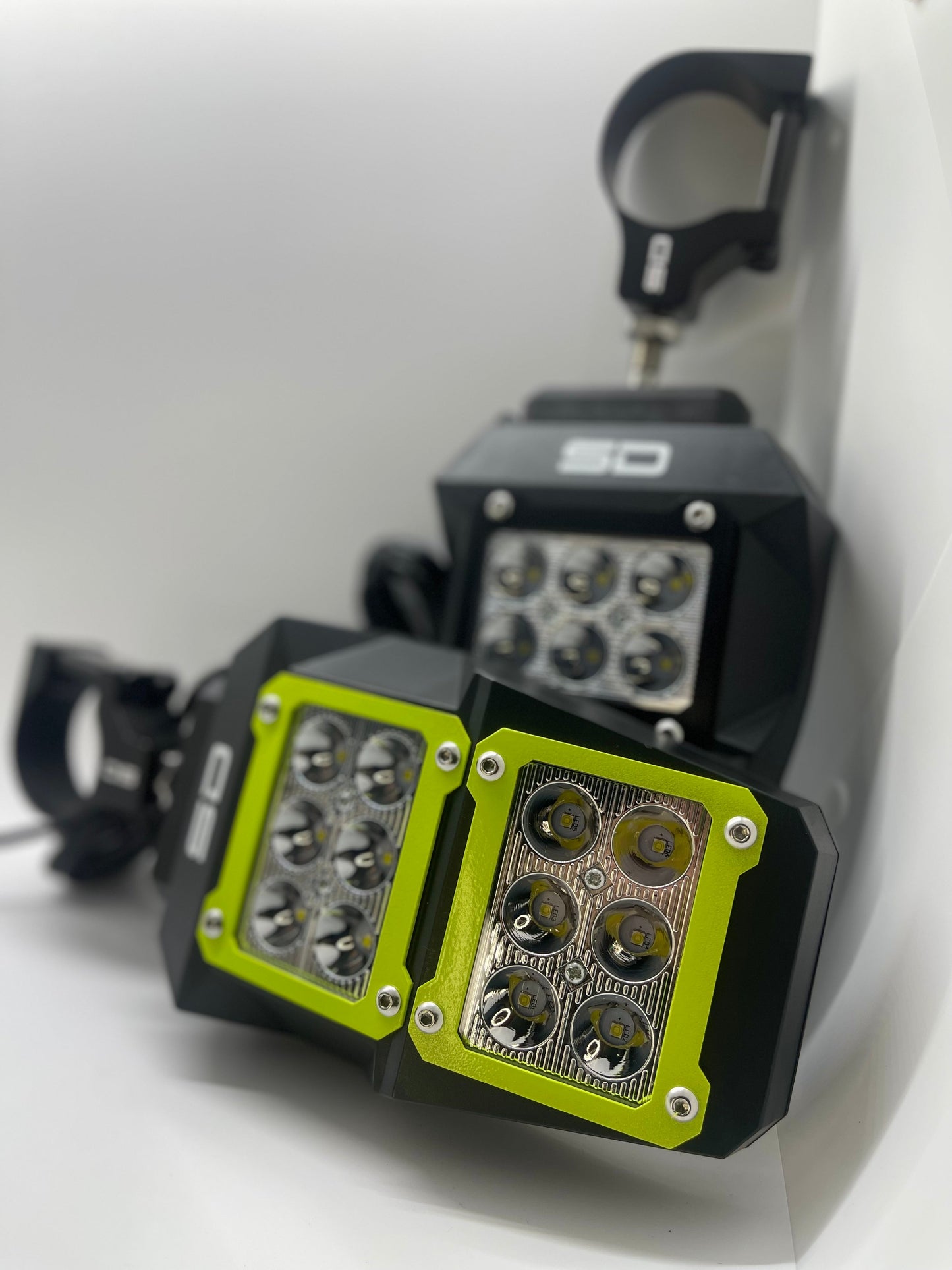 SD 911 Lighted Mirror Set {CAN-AM}