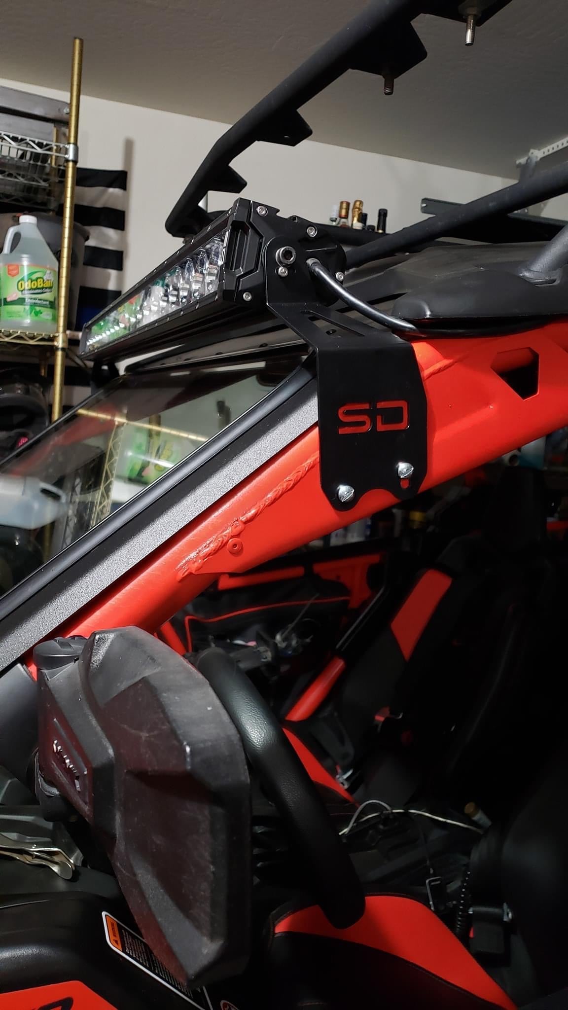 44" X3 Light Bracket {CAN-AM}
