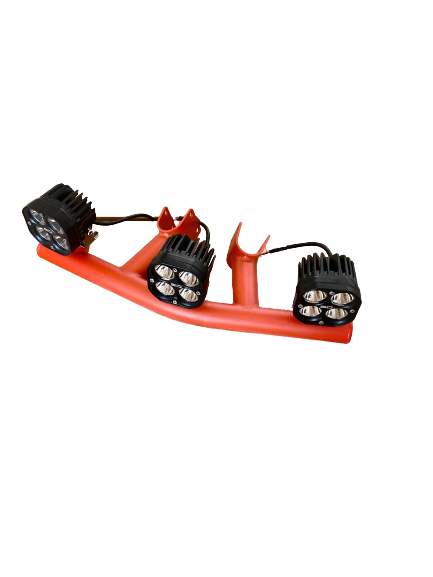 XRC/XMR Bumper with 3 RG-3 Pod Lights {CAN-AM}