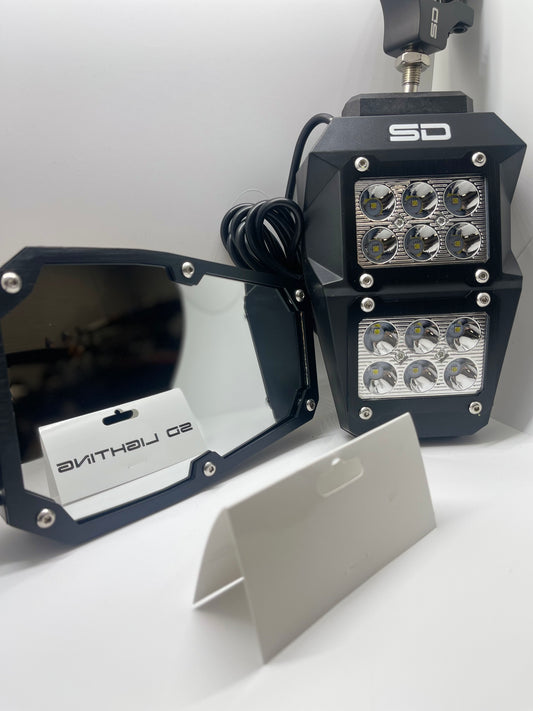 SD-911 Convex Glass R1200 (Pair)