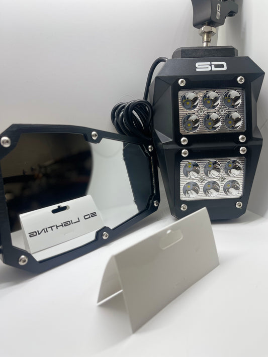 SD 911 Lighted Mirror Set {CAN-AM}